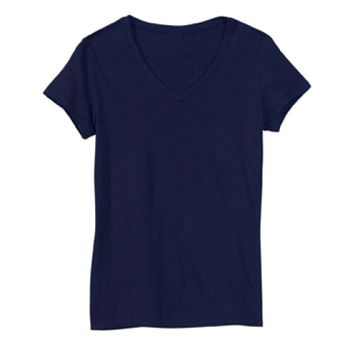 Gildan Ladies’ 4.5 oz. SoftStyle Junior Fit V-Neck T-Shirt