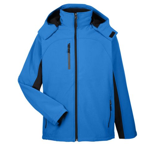 Adult Colorblock 3-in-1 Systems Hooded Soft Shell Jacket