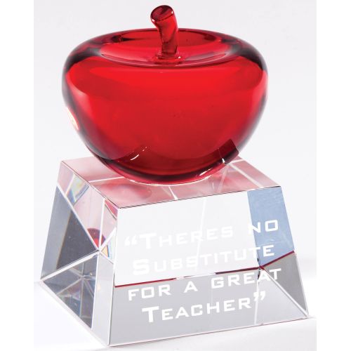 3"x5" Engraved Crystal Award