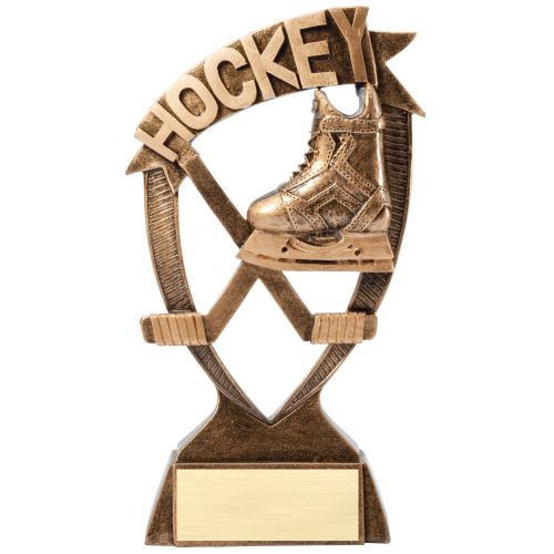 Hockey Stick and Skates