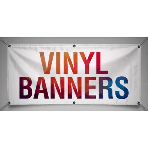 13oz Vinyl Banner $4 sq ft
