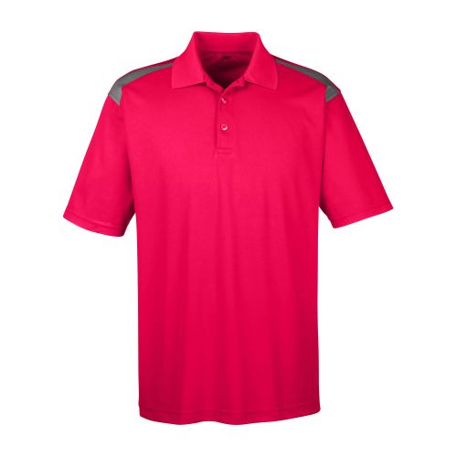 Adult Cool & Dry Two-Tone Mesh Pique Polo