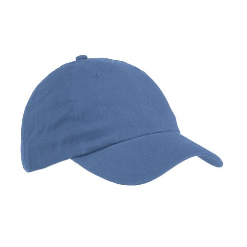 6-Panel Brushed Twill Unstructured Cap