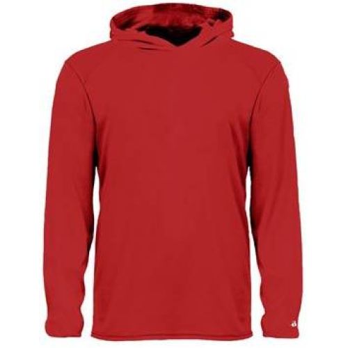 2105 - BADGER B-Core Long Sleeve Youth Hood Tee