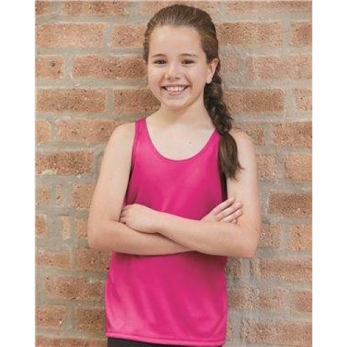 Badger 2166 B-Core Girls’ Racerback Tank Top