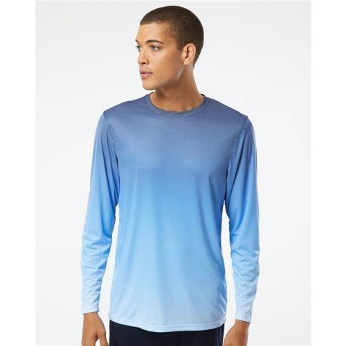 Barbados Performance Pin Dot Long Sleeve T-Shirt