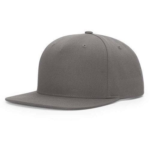Pinch Front Twill Back Trucker Cap