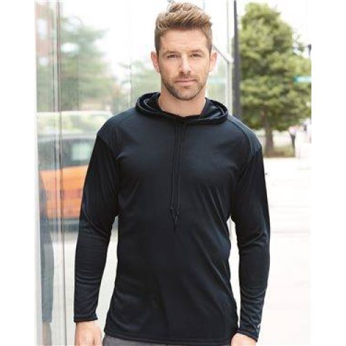 B-Core Long Sleeve Hooded T-Shirt