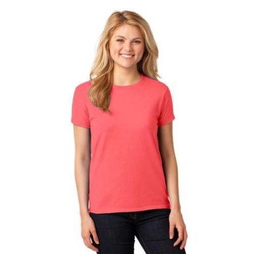 Ladies Heavy Cotton 100% Cotton T-Shirt.