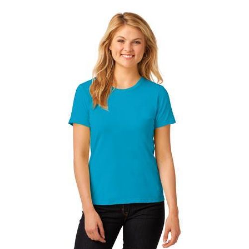 Ladies Softstyle Combed Ring Spun Short Sleeve Tee.