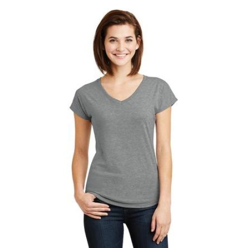 Ladies Tri-Blend V-Neck Tee.