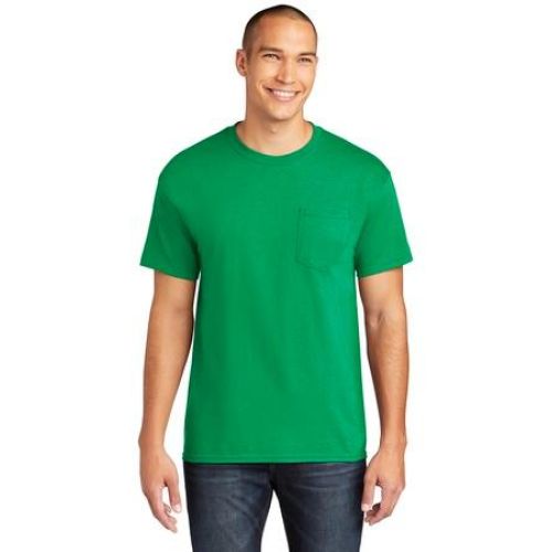 Gildan Heavy Cotton 100% Cotton Pocket T-Shirt