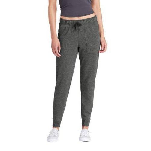 Ladies PosiCharge Tri-Blend Wicking Fleece Jogger