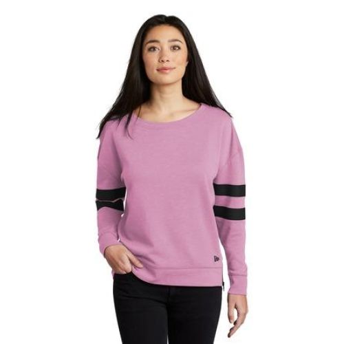 Ladies Tri-Blend Fleece Varsity Crew