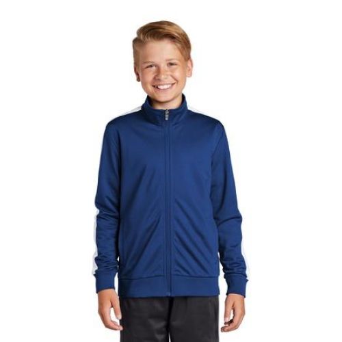 Sport-Tek Youth Tricot Track Jacket