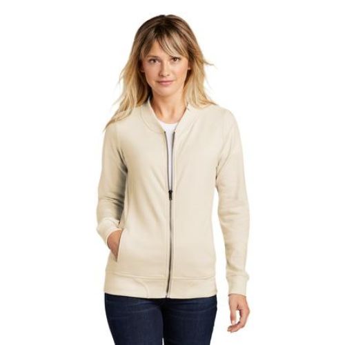Ladies Lightweight French Terry Bomber.