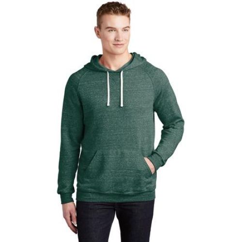 JERZEES Snow Heather French Terry Raglan Hoodie