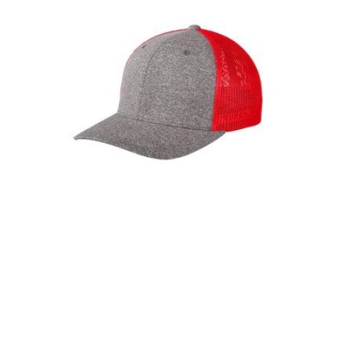 Port Authority Port Authority Flexfit Melange Mesh Back Trucker Cap