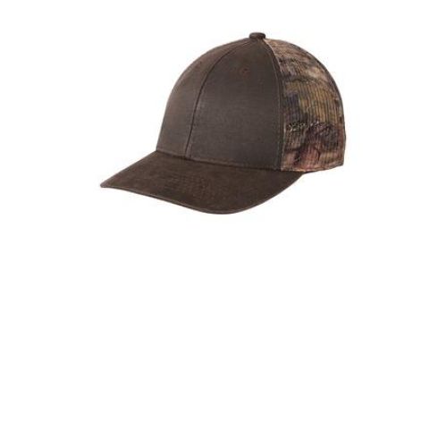 Port Authority Pigment Print Camouflage Mesh Back Cap