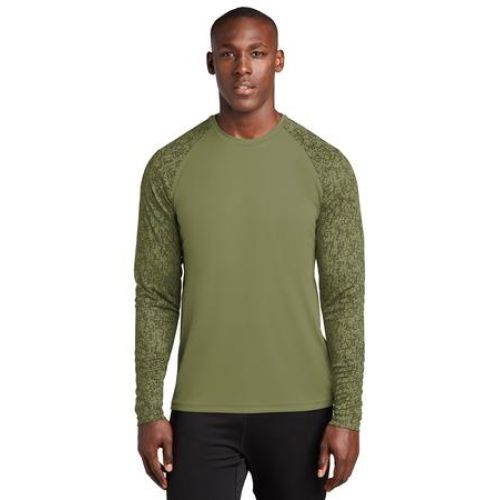 Sport-Tek Long Sleeve Digi Camo Tee