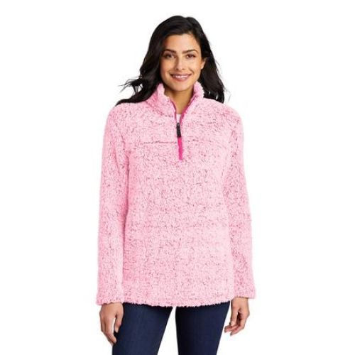 Ladies Cozy 1/4-Zip Fleece