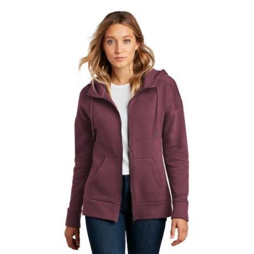 Women’s Perfect Weight Fleece Drop Shoulder Full-Zip Hoodie