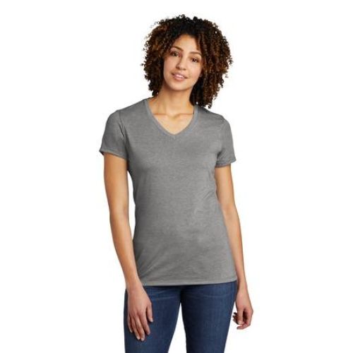 Allmade Women’s Tri-Blend V-Neck Tee