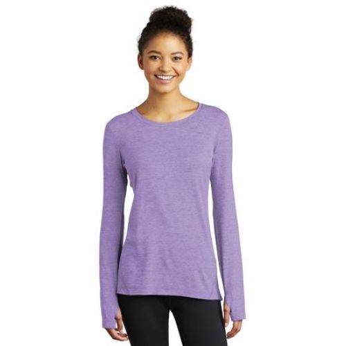 Sport-Tek Ladies Exchange 1.5 Long Sleeve Crew.