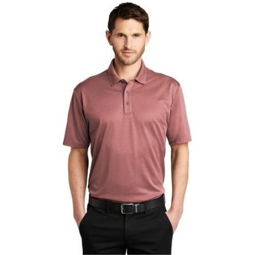 Heathered Silk Touch Performance Polo.