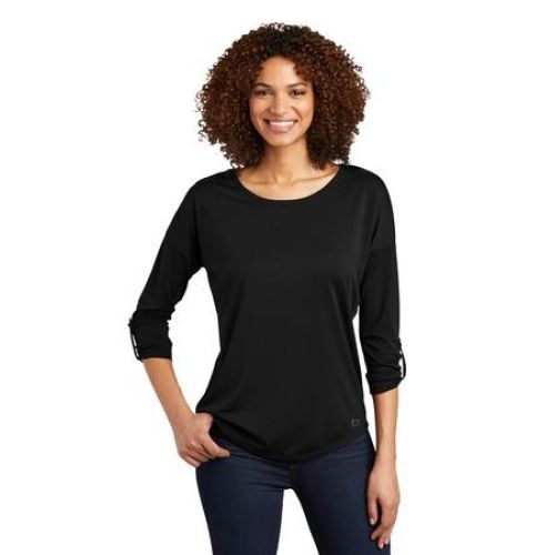 OGIO Ladies Gravitate Scoop 3/4-Sleeve