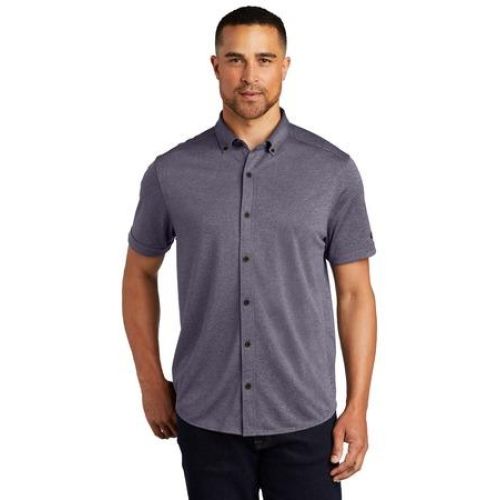 Gravitate Full-Button Polo.