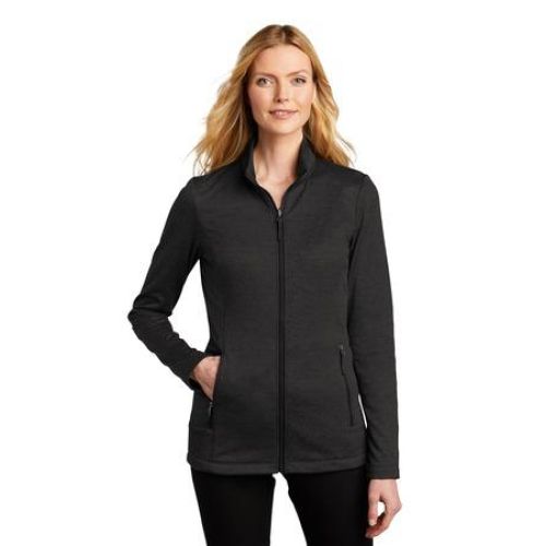 Ladies Collective Striated Fleece Jacket.