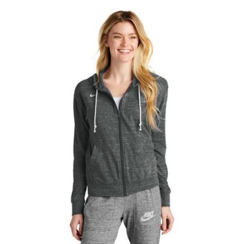 Ladies Gym Vintage Full-Zip Hoodie