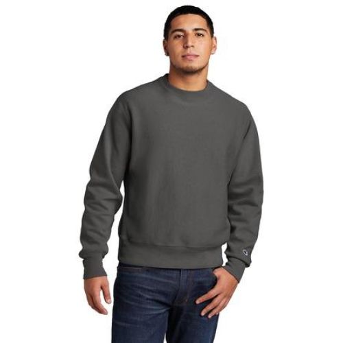 Reverse Weave Garment-Dyed Crewneck Sweatshirt.