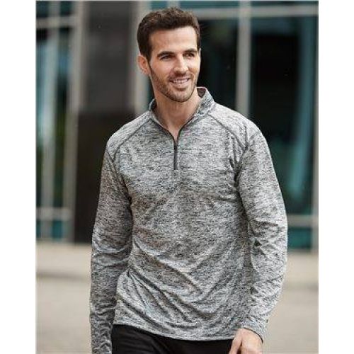Tonal Blend Quarter-Zip Pullover