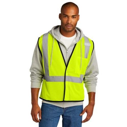 CornerStone ANSI 107 Class 2 Economy Mesh One-Pocket Vest