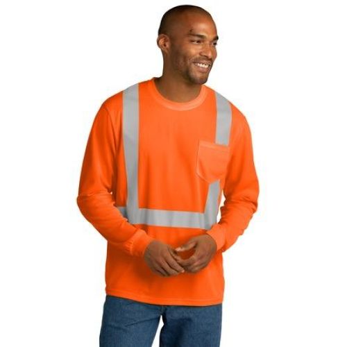 CornerStone ANSI 107 Class 2 Mesh Long Sleeve Tee