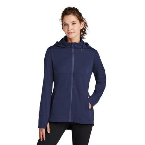 Ladies Hooded Soft Shell Jacket