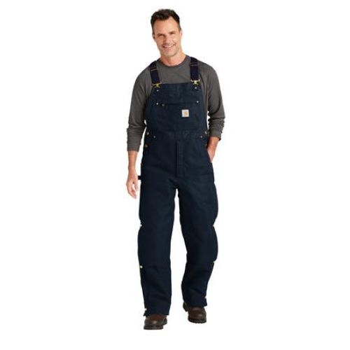 Carhartt® Short Firm Duck Insulated Bib Overalls