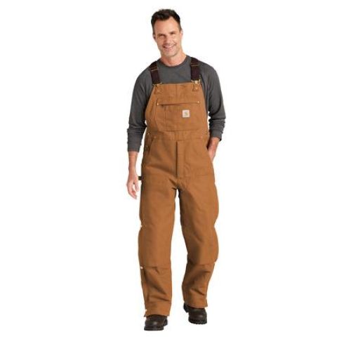 Tall Firm Duck Insulated Bib Overalls