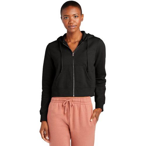 District DT6103 Women’s V.I.T. Fleece Full-Zip Hoodie