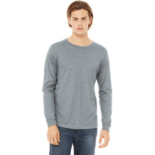 BELLA+CANVAS Unisex Heather CVC Long Sleeve Tee