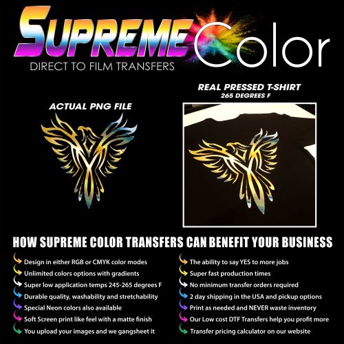 Supreme Neon DTF