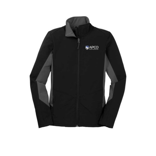 APCO - Port Authority Ladies Core Colorblock Soft Shell Jacket - L318