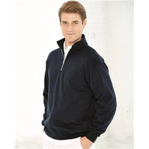 USA-Made Quarter-Zip Pullover Sweatshirt