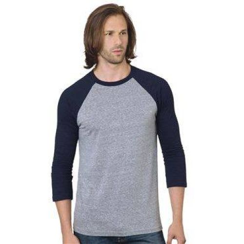 Triblend Three-Quarter Sleeve Raglan Tee