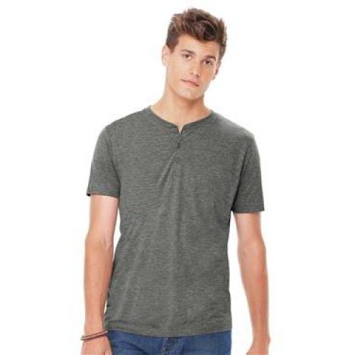 Bella Canvas Short Sleeve Henley