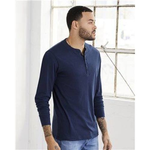 Long Sleeve Jersey Henley