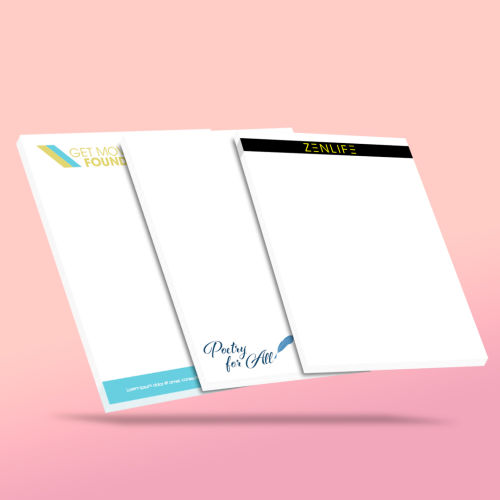 Two Color PMS Notepads