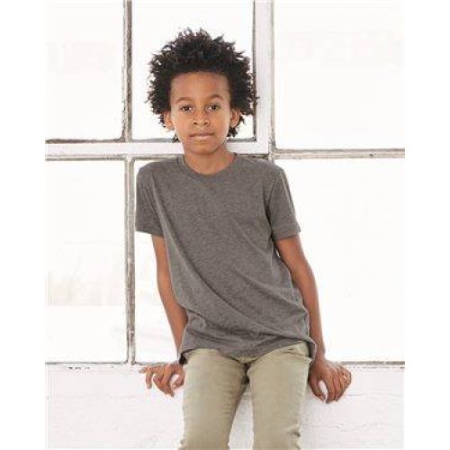 Bella Canvas Youth Triblend Jersey Short Sleeve Tee
